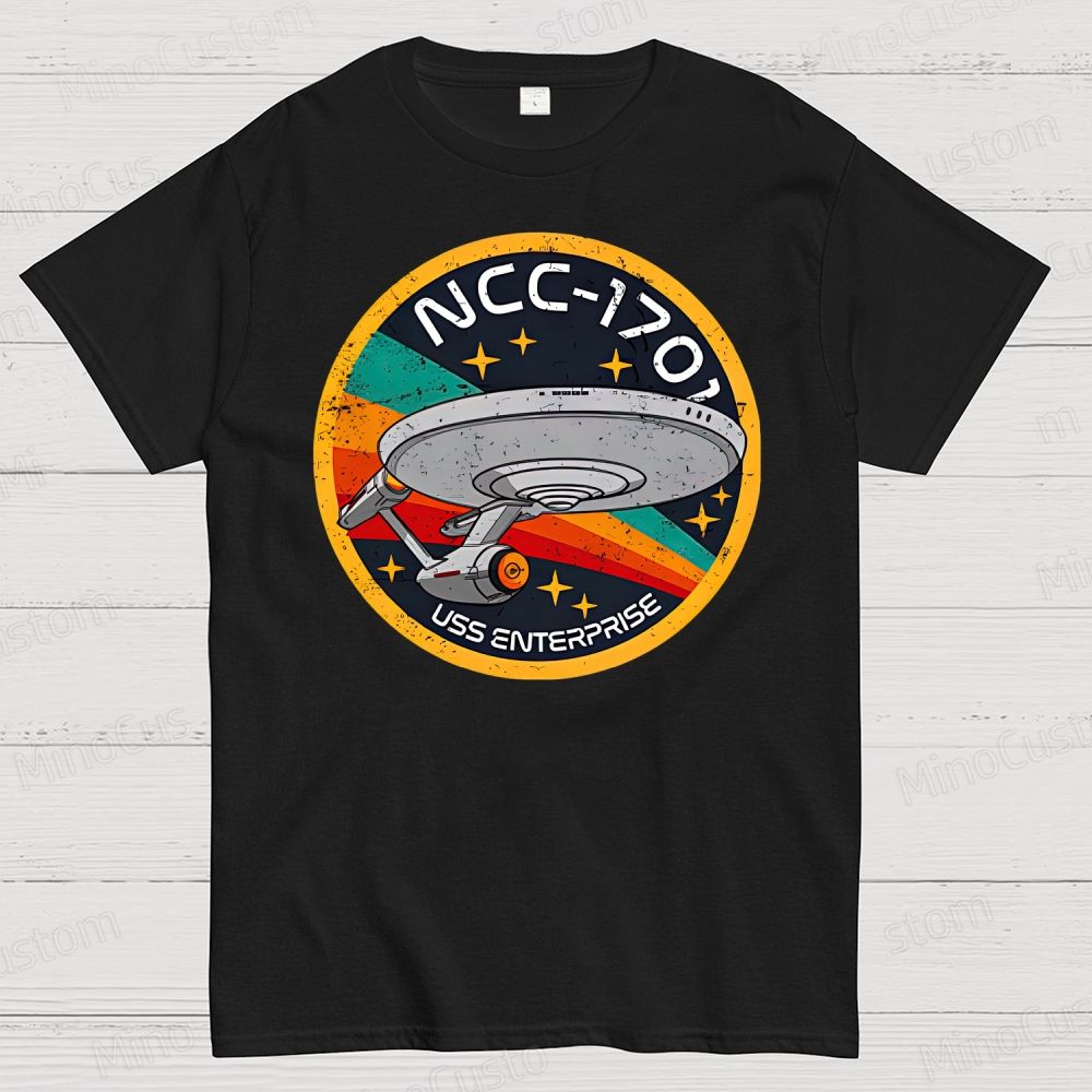 Enterprise NCC1701 Geek T-Shirt