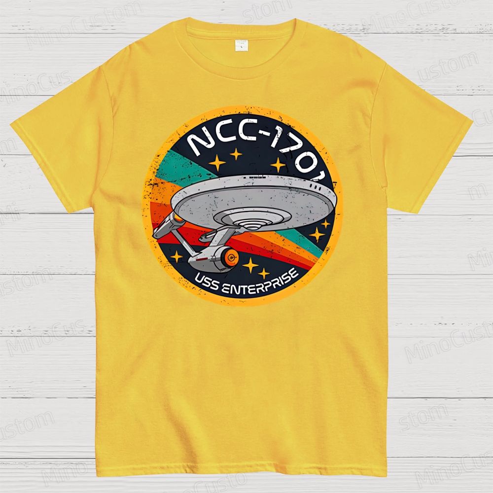 Enterprise NCC1701 Geek T-Shirt