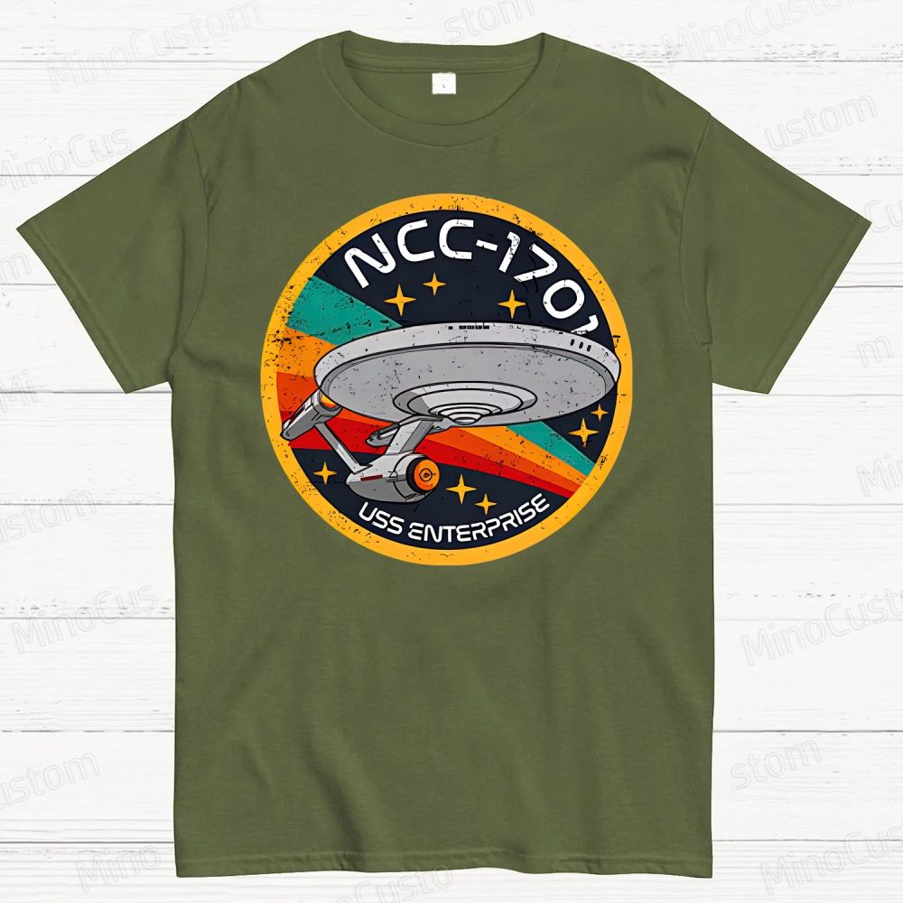 Enterprise NCC1701 Geek T-Shirt