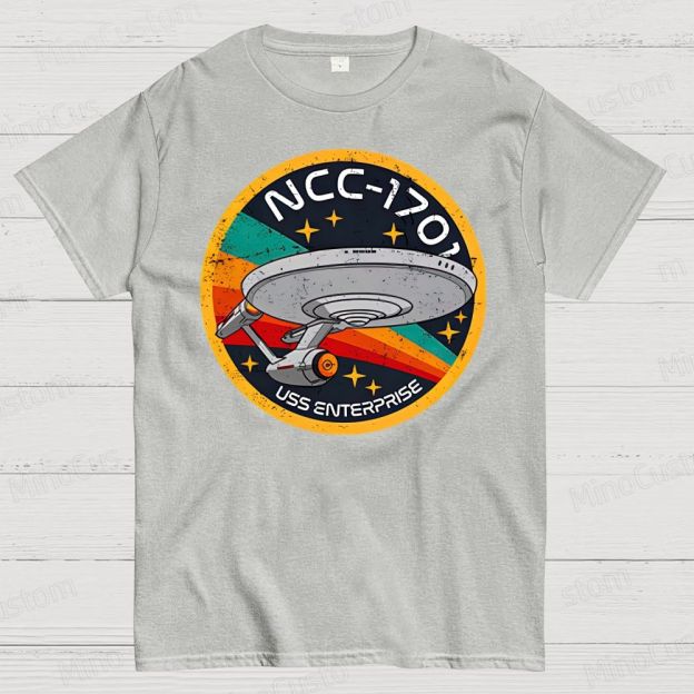Enterprise NCC1701 Geek T-Shirt