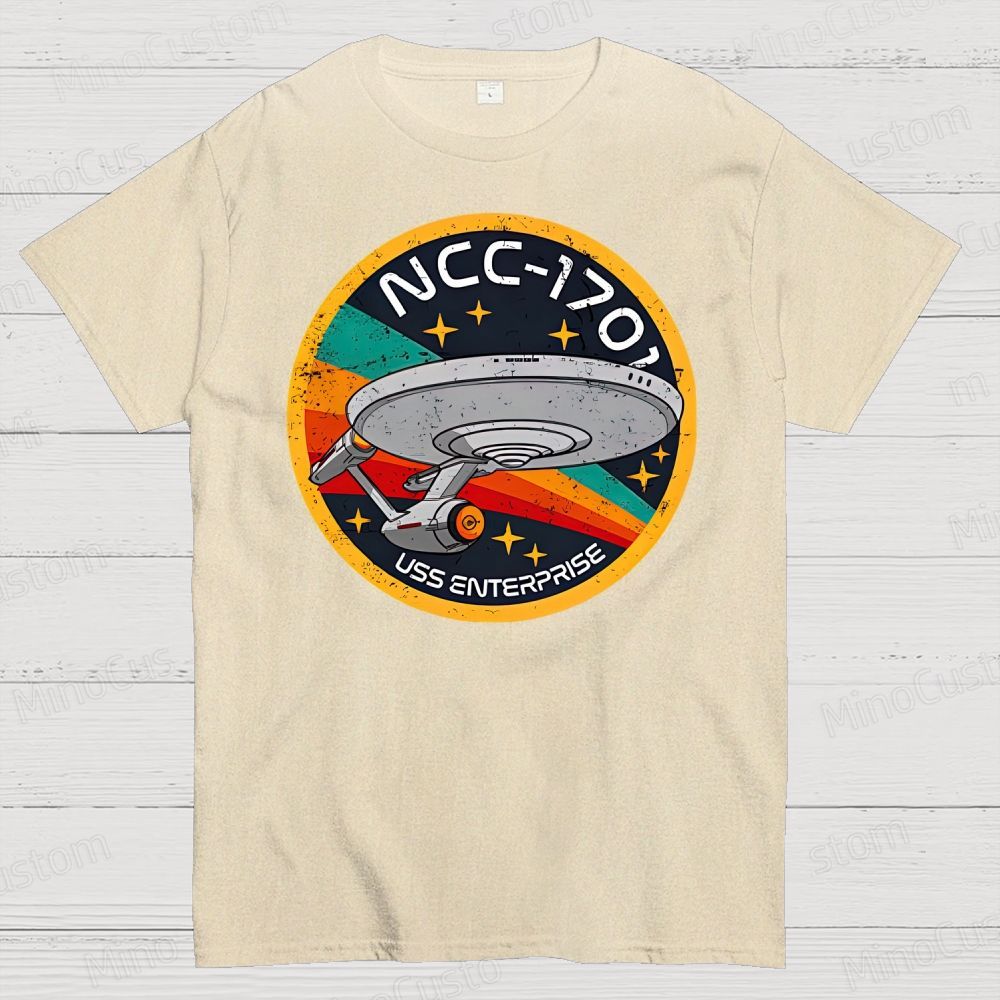 Enterprise NCC1701 Geek T-Shirt
