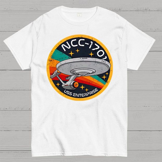 Enterprise NCC1701 Geek T-Shirt
