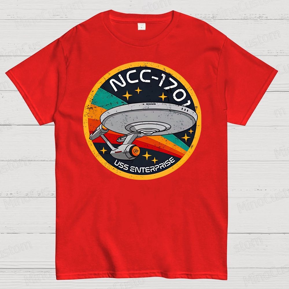 Enterprise NCC1701 Geek T-Shirt