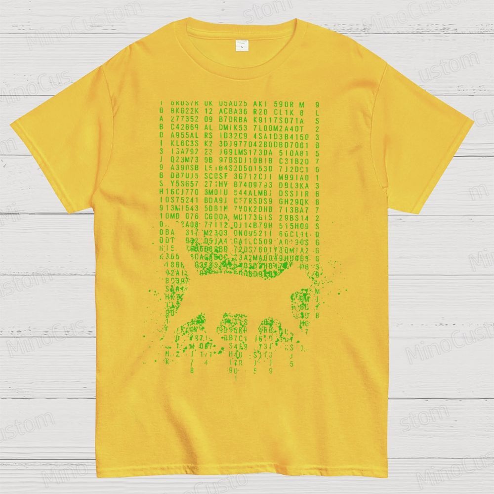 The Matrix Digital Cat Geek T-Shirt
