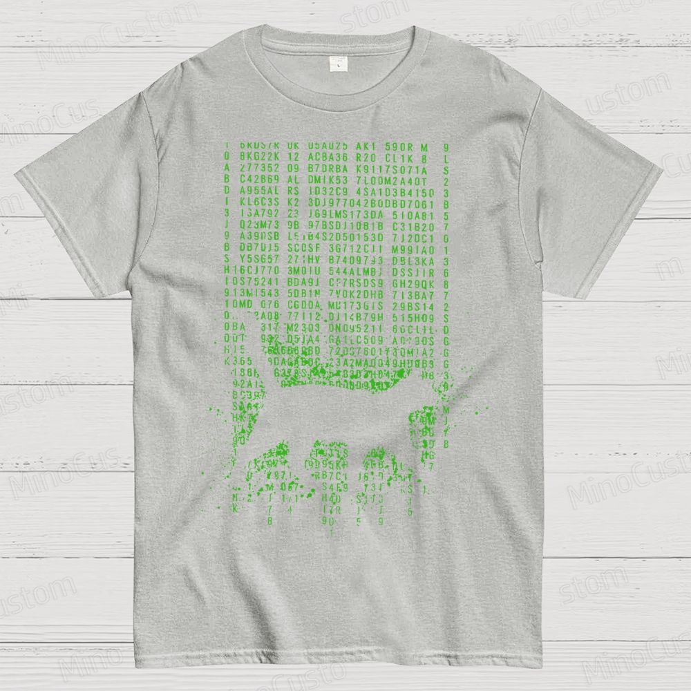 The Matrix Digital Cat Geek T-Shirt