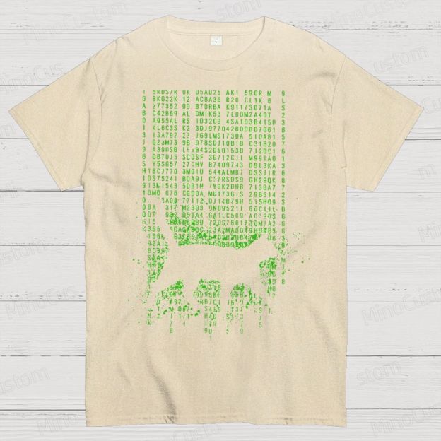 The Matrix Digital Cat Geek T-Shirt