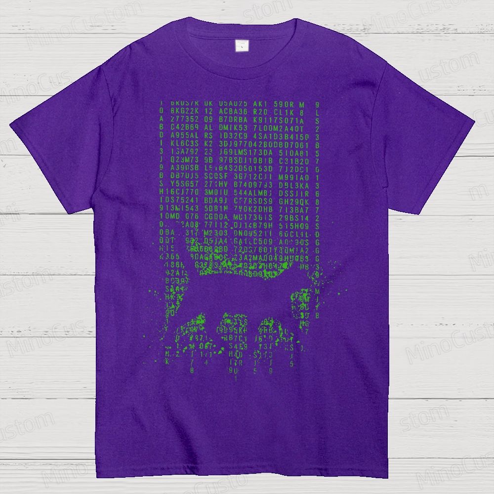 The Matrix Digital Cat Geek T-Shirt