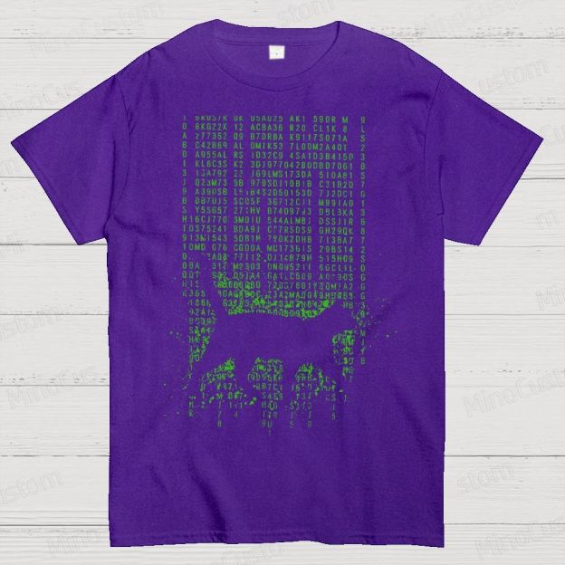 The Matrix Digital Cat Geek T-Shirt