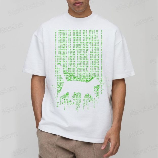 The Matrix Digital Cat Geek T-Shirt