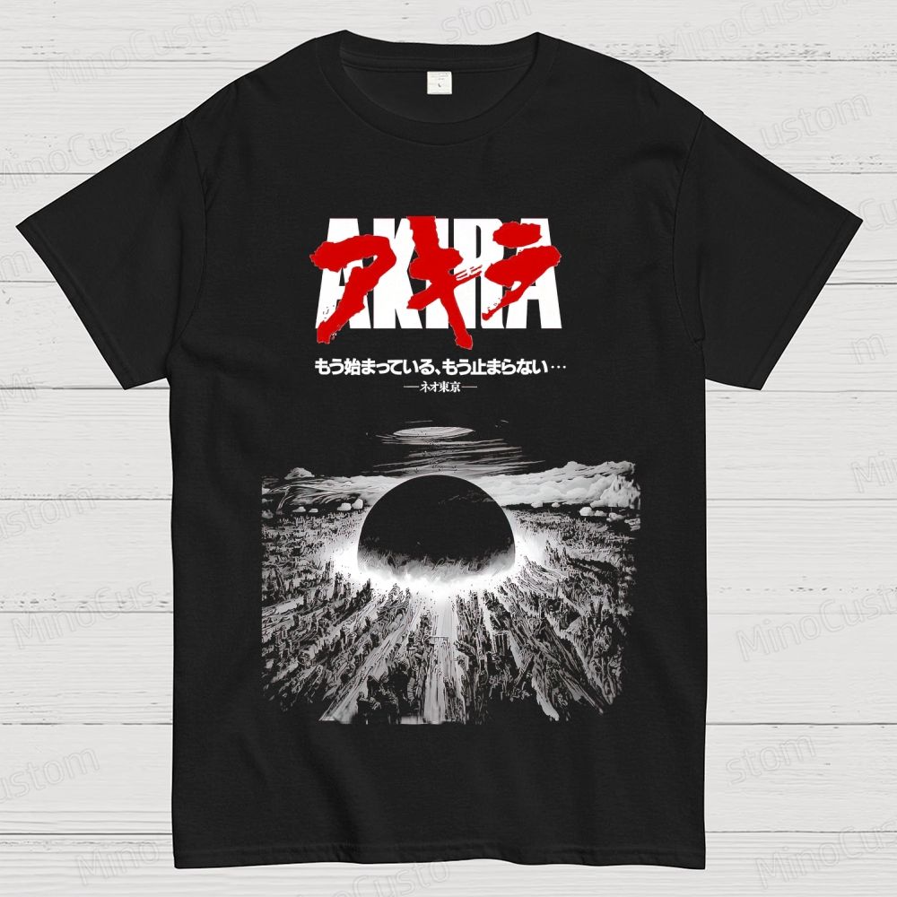 Akira Anime Graphic T - shirt