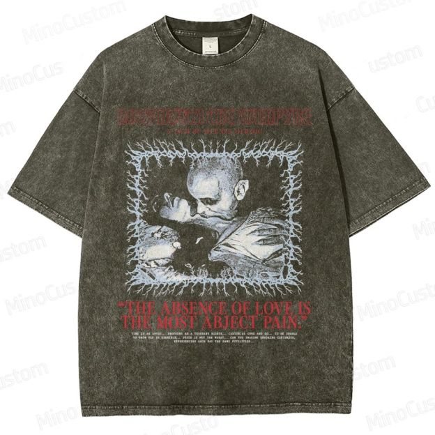 Vintage Washed Nosferatu the Vampyre Movie Quote Graphic T - shirt