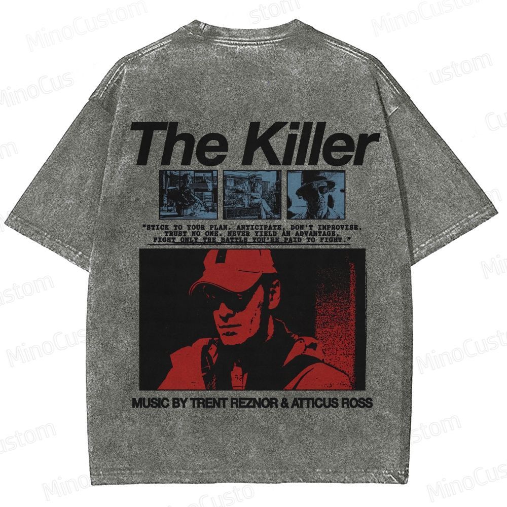 Vintage Washed The Killer Movie Graphic T - shirt