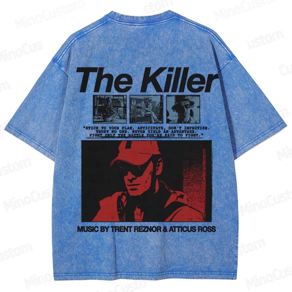 Vintage Washed The Killer Movie Graphic T - shirt