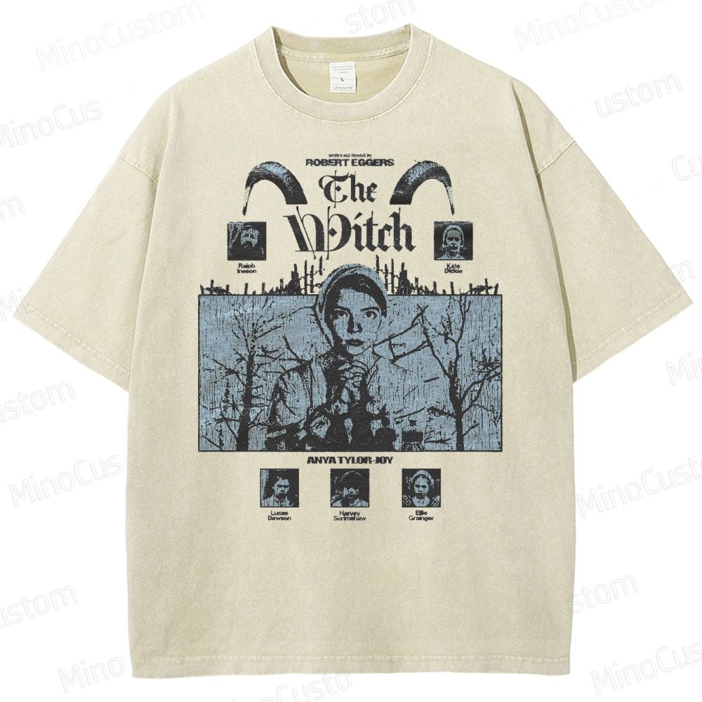 The Witch  Horror Movie Washed T-Shirt 