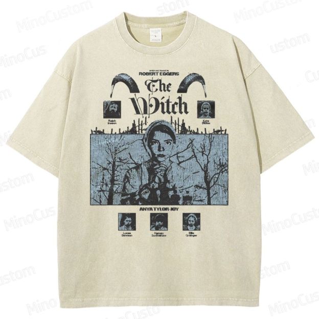 The Witch  Horror Movie Washed T-Shirt 