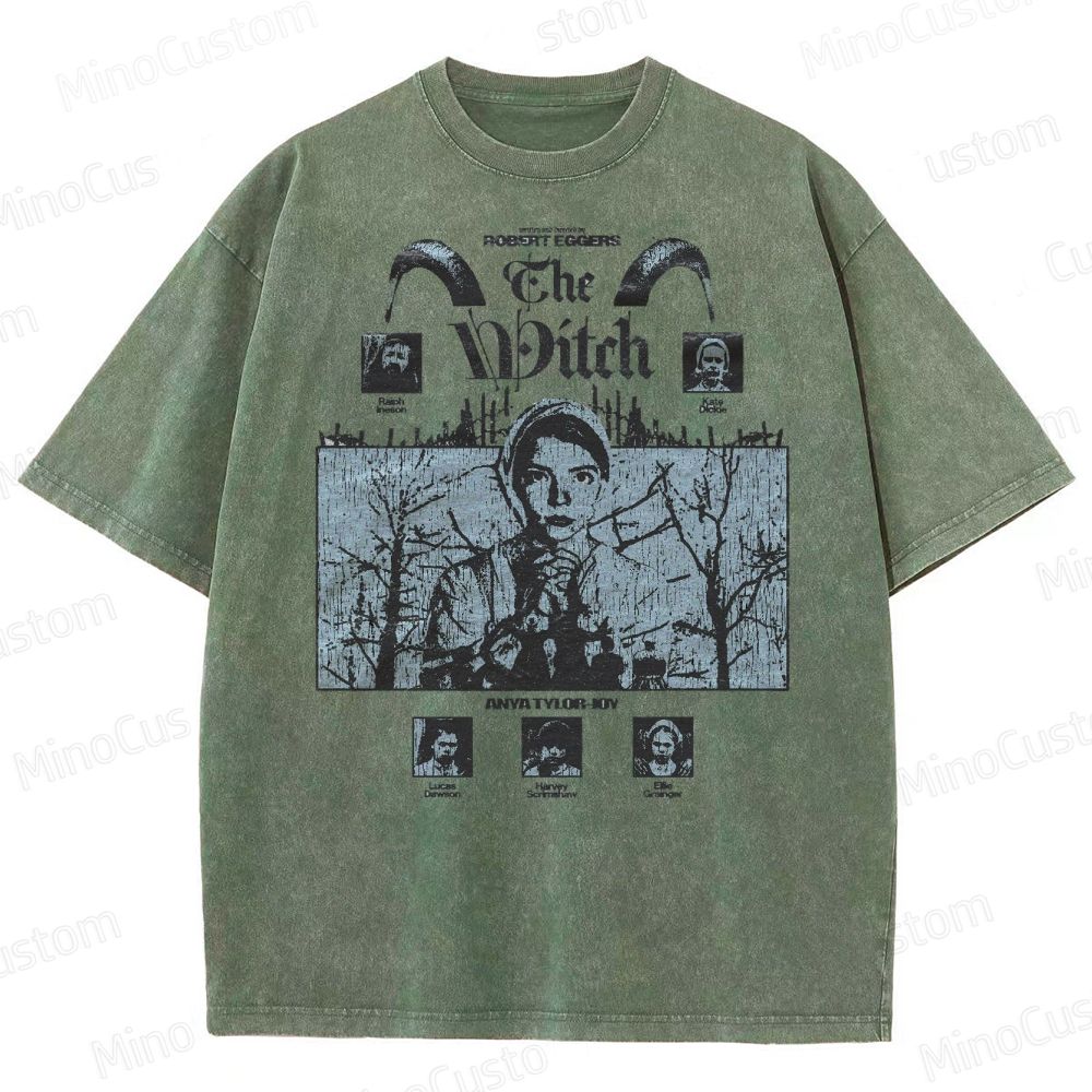 The Witch  Horror Movie Washed T-Shirt 