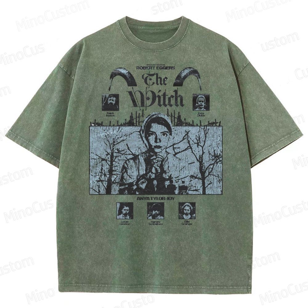 The Witch  Horror Movie Washed T-Shirt 