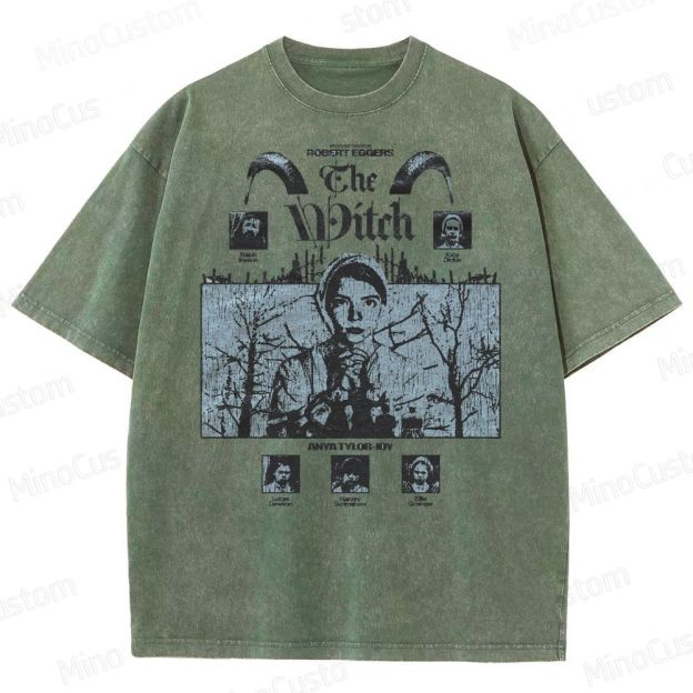 The Witch  Horror Movie Washed T-Shirt 