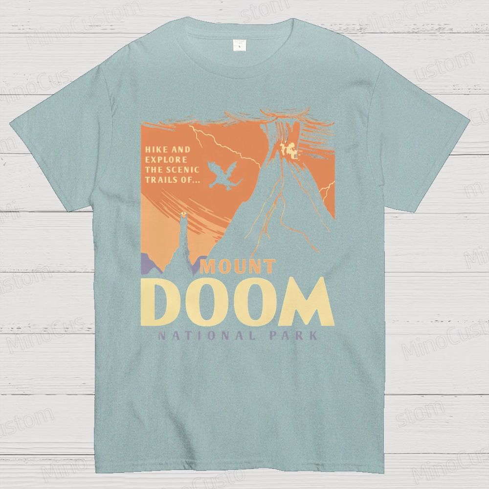 Mount Doom National Park  Cotton T-shirt 