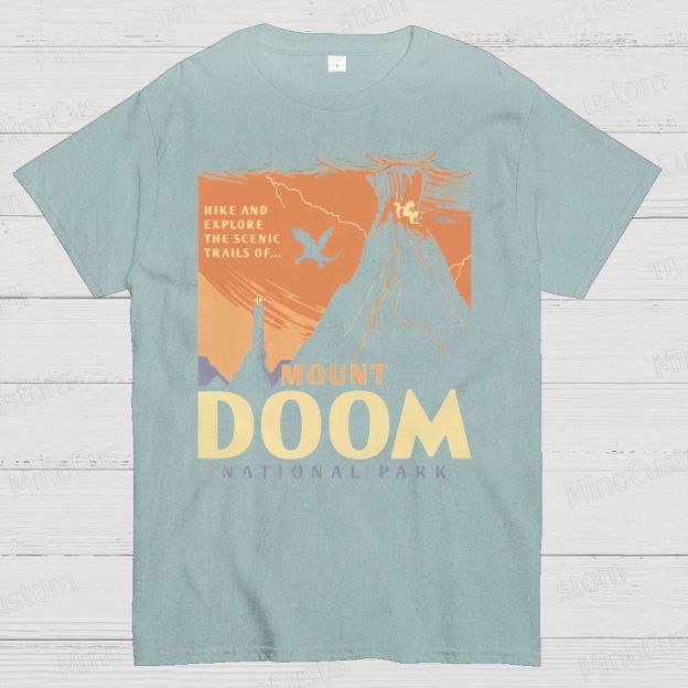 Mount Doom National Park  Cotton T-shirt 