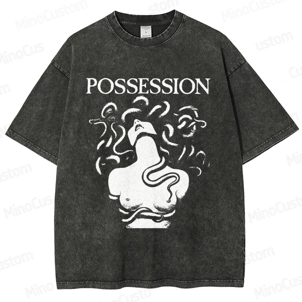 Vintage - style Possession Graphic T - shirt