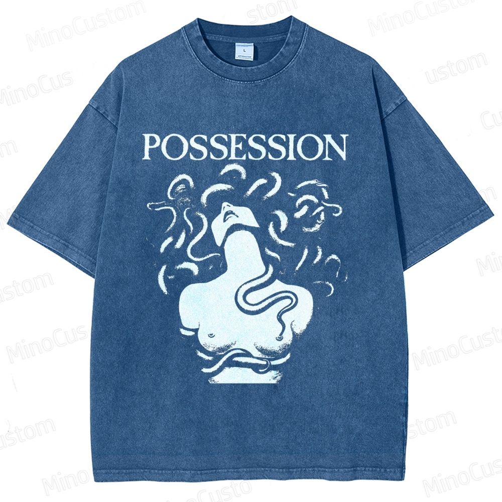 Vintage - style Possession Graphic T - shirt