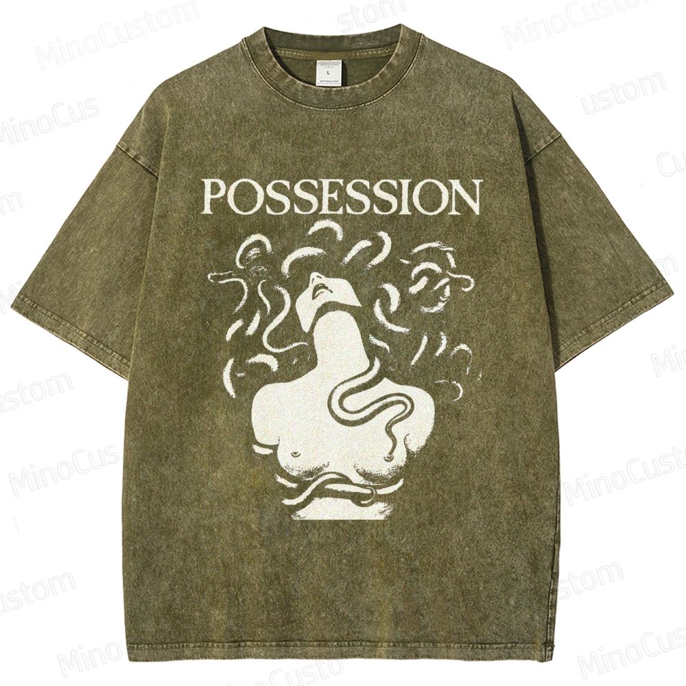 Vintage - style Possession Graphic T - shirt