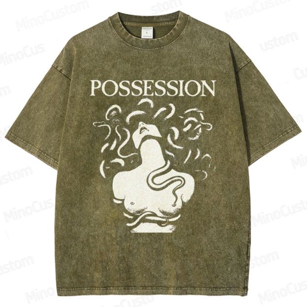 Vintage - style Possession Graphic T - shirt