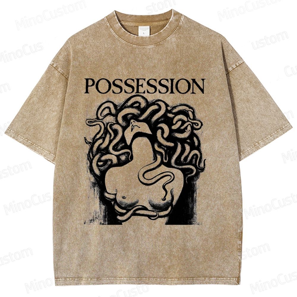 Vintage - style Possession Graphic T - shirt