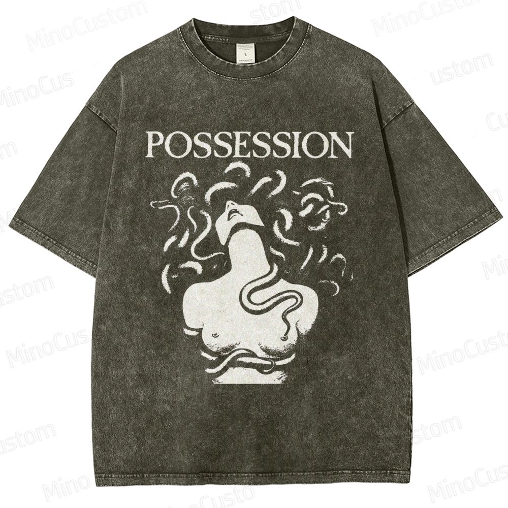 Vintage - style Possession Graphic T - shirt