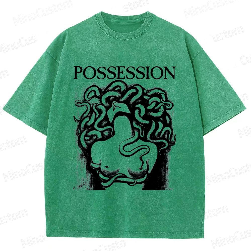 Vintage - style Possession Graphic T - shirt
