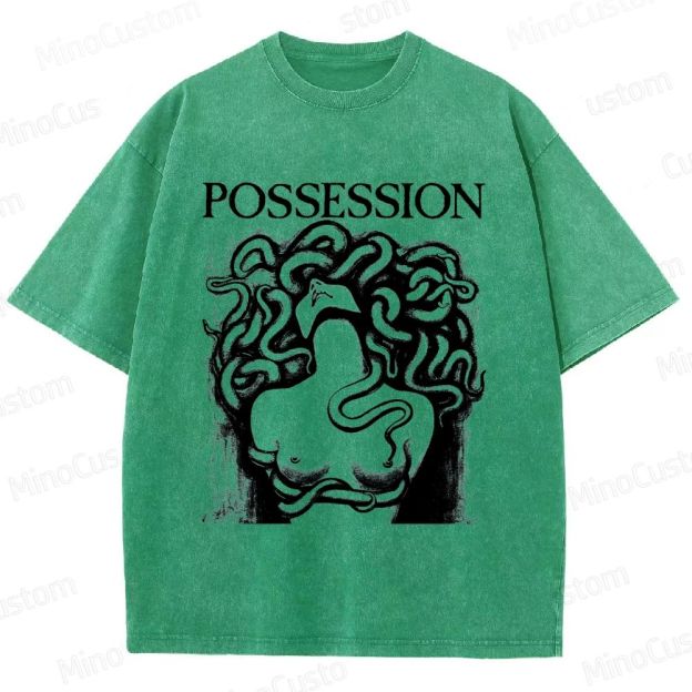 Vintage - style Possession Graphic T - shirt