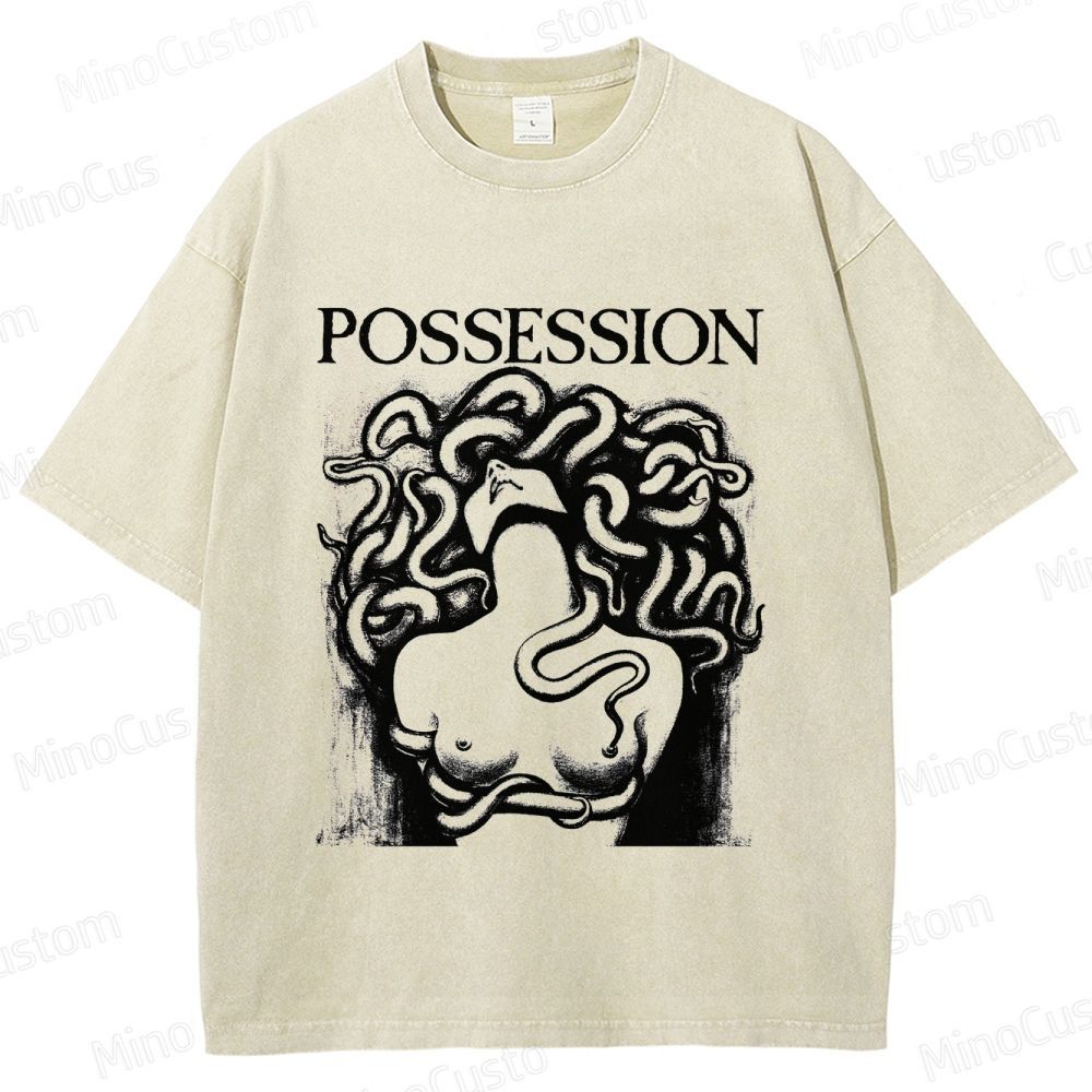 Vintage - style Possession Graphic T - shirt