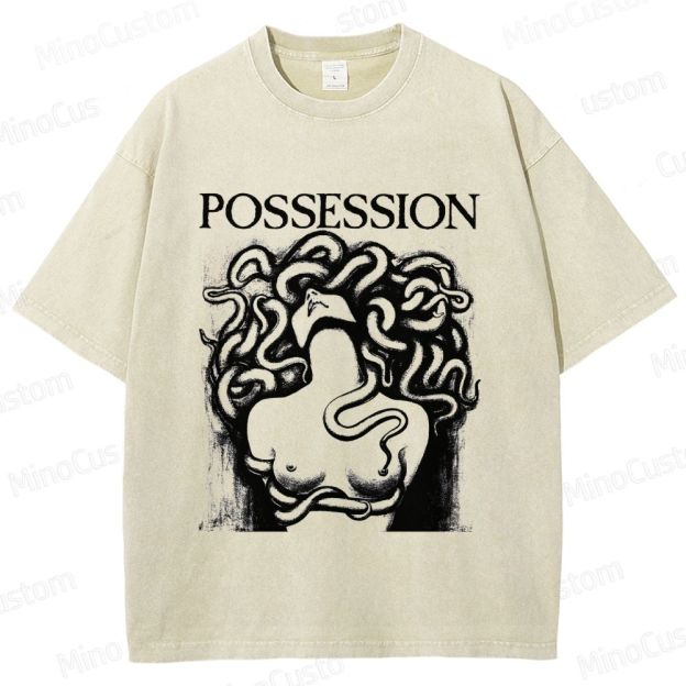 Vintage - style Possession Graphic T - shirt
