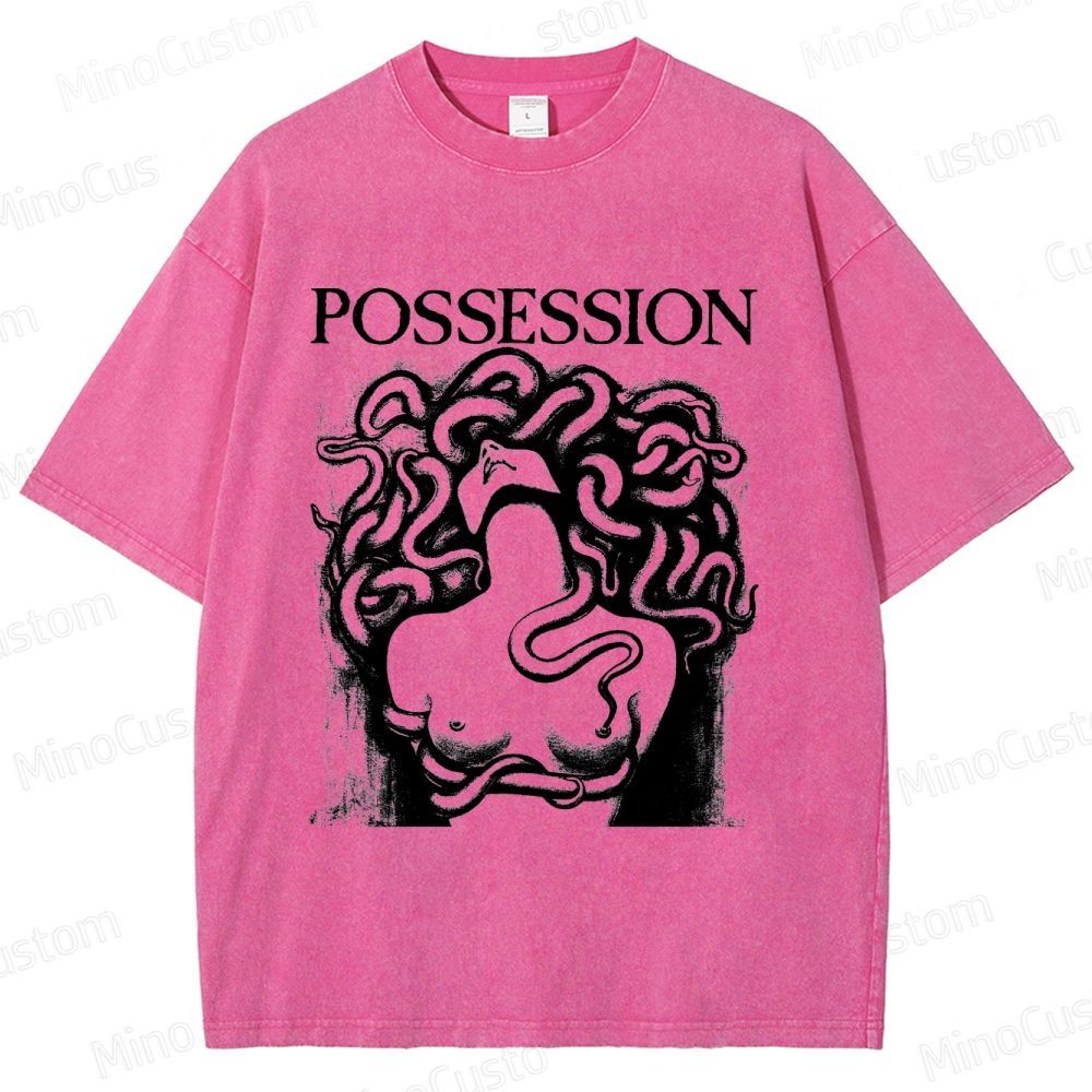 Vintage - style Possession Graphic T - shirt