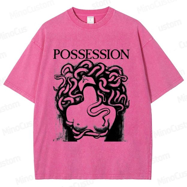 Vintage - style Possession Graphic T - shirt