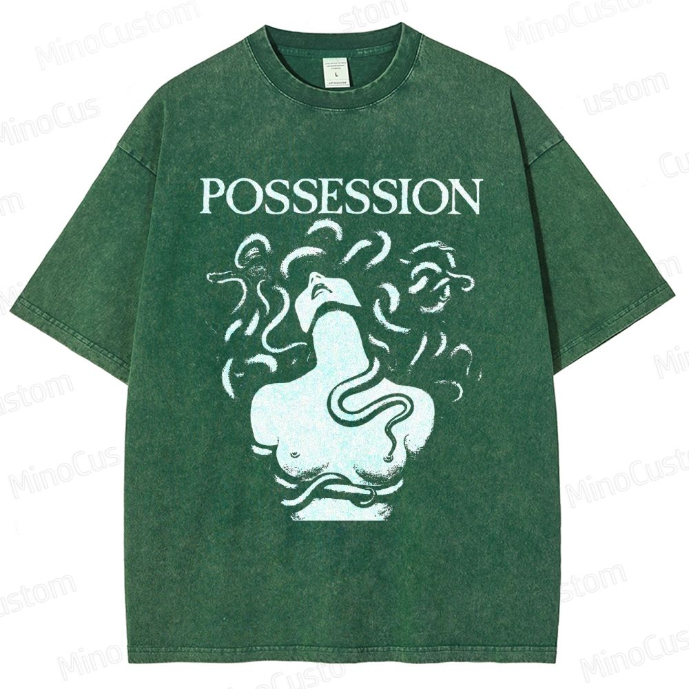 Vintage - style Possession Graphic T - shirt
