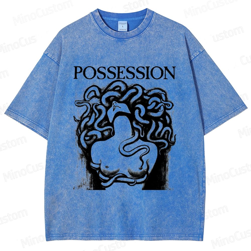 Vintage - style Possession Graphic T - shirt