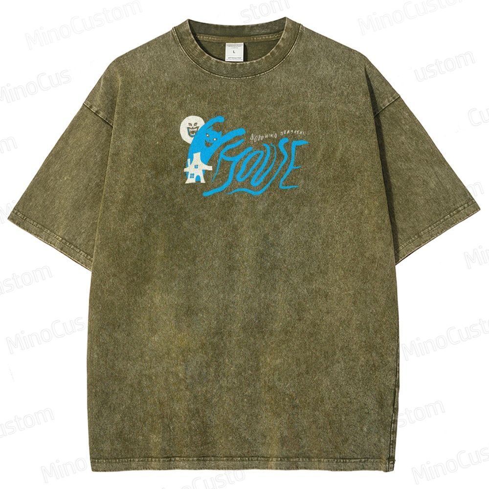 Vintage - Washed House (Hausu) Movie Graphic T - shirt