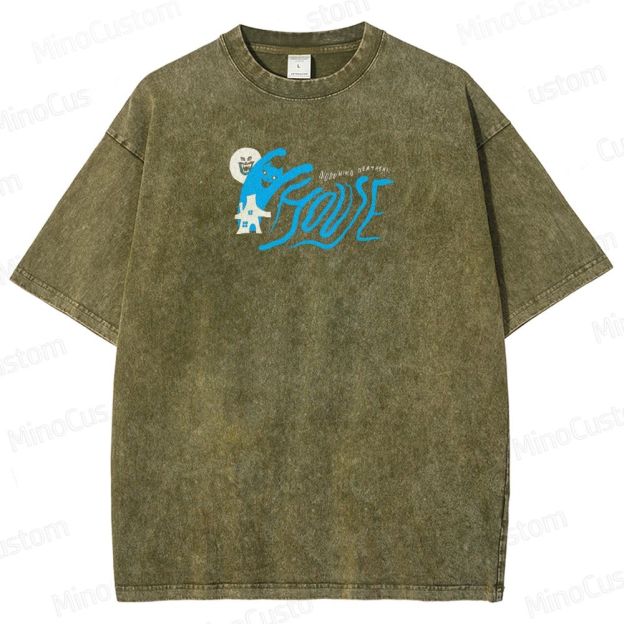 Vintage - Washed House (Hausu) Movie Graphic T - shirt