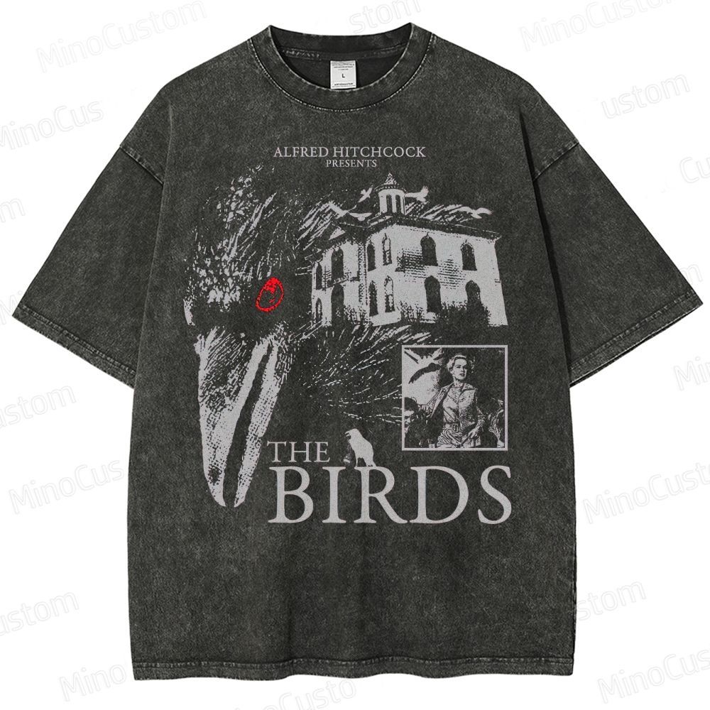 The Birds Washed T-Shirt