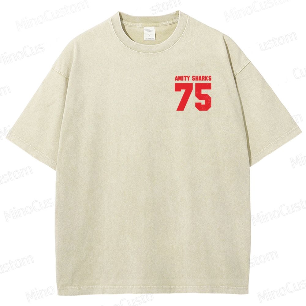 Jaws - Amity Sharks Washed T-Shirt 