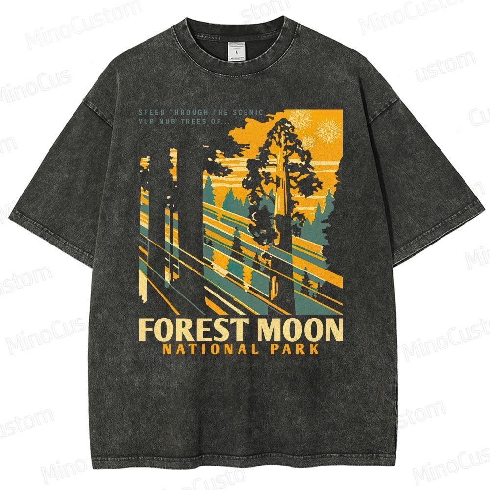Forest Moon National Park Washed T-Shirt