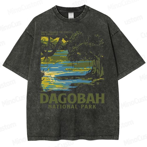 Dagobah National Park Washed T-Shirt 