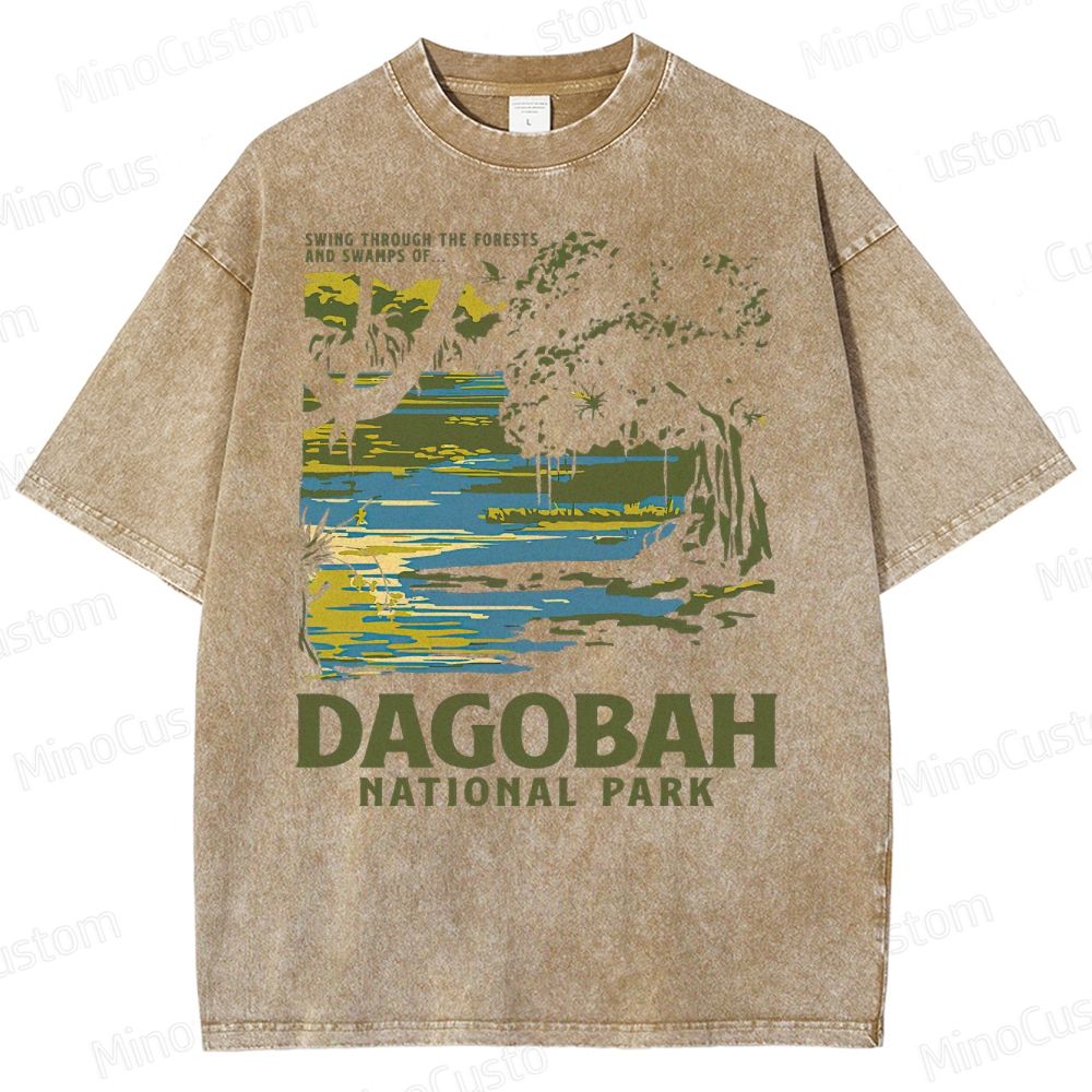 Dagobah National Park Washed T-Shirt 