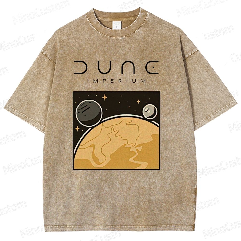 Vintage Washed Dune: Imperium Graphic T - shirt