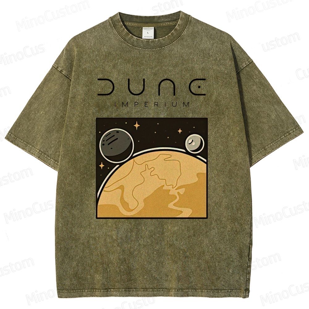 Vintage Washed Dune: Imperium Graphic T - shirt