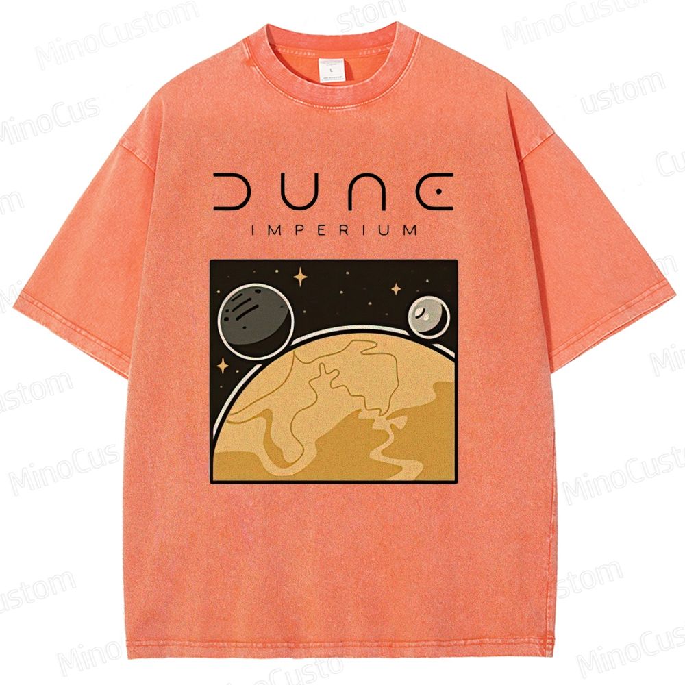 Vintage Washed Dune: Imperium Graphic T - shirt