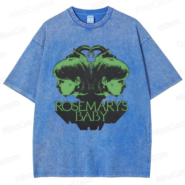 Vintage Washed Rosemary's Baby Graphic T - shirt