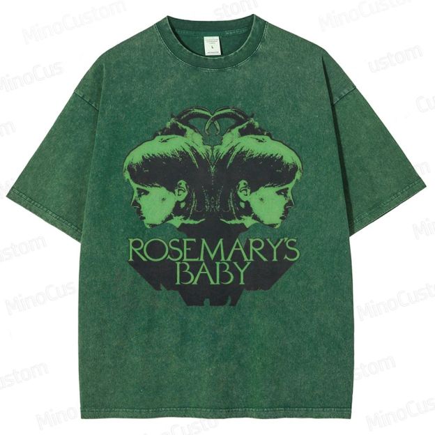 Vintage Washed Rosemary's Baby Graphic T - shirt
